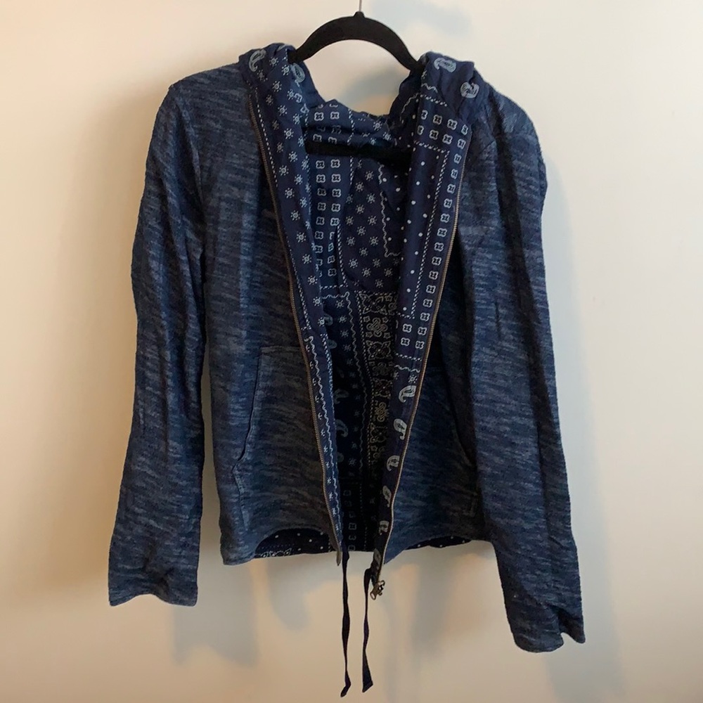 Chip Foster oversized reversible jacket